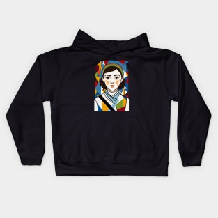 Portrait of Faceless Kids Hoodie